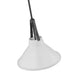 NUVO ZELDA 1 LIGHT PENDANT WHITE 60-7647