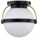 NUVO LAKESHORE 1 LIGHT SMALL FLUSH