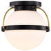 NUVO LAKESHORE 1 LIGHT SMALL FLUSH