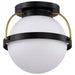 NUVO LAKESHORE 1 LIGHT SMALL FLUSH