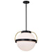 NUVO LAKESHORE 1 LIGHT MEDIUM PENDANT