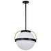 NUVO LAKESHORE 1 LIGHT MEDIUM PENDANT