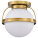 NUVO LAKESHORE 1 LIGHT SMALL FLUSH