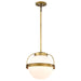 NUVO LAKESHORE 1 LIGHT MEDIUM PENDANT