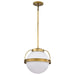 NUVO LAKESHORE 1 LIGHT MEDIUM PENDANT