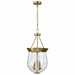 NUVO BOLIVER 3 LIGHT 11" PENDANT