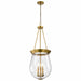 NUVO BOLIVER 3 LIGHT 14" PENDANT