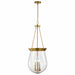 NUVO BOLIVER 3 LIGHT 14" PENDANT