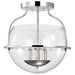 NUVO AMADO 3 LIGHT SEMI FLUSH MOUNT