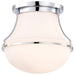 NUVO VALDORA 1 LIGHT 10" FLUSH