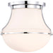 NUVO VALDORA 1 LIGHT 10" FLUSH