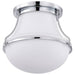 NUVO VALDORA 1 LIGHT 10" FLUSH