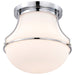 NUVO VALDORA 1 LIGHT 14" FLUSH