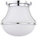 NUVO VALDORA 1 LIGHT 14" FLUSH