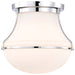 NUVO VALDORA 1 LIGHT 14" FLUSH