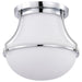 NUVO VALDORA 1 LIGHT 14" FLUSH