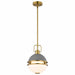 NUVO EVERTON 1 LIGHT 10" PENDANT