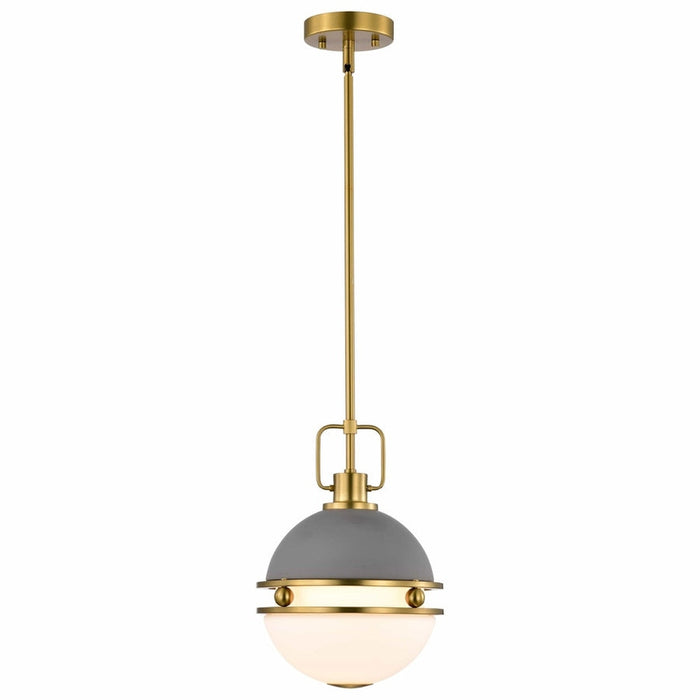 NUVO EVERTON 1 LIGHT 10" PENDANT