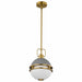 NUVO EVERTON 1 LIGHT 10" PENDANT