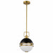 NUVO EVERTON 1 LIGHT 10" PENDANT