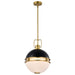 NUVO EVERTON 2 LIGHT 14" PENDANT