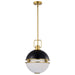 NUVO EVERTON 2 LIGHT 14" PENDANT