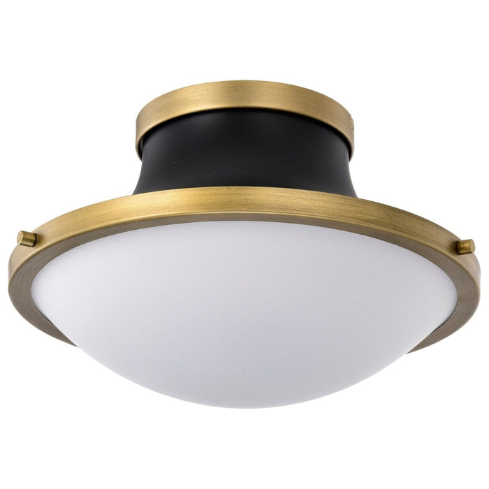 NUVO LAFAYETTE 1 LIGHT 14" FLUSH