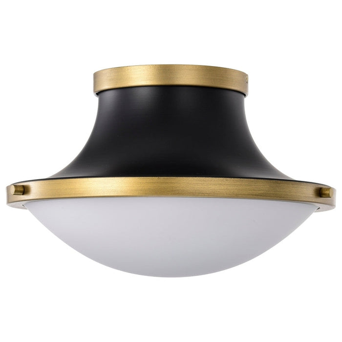 NUVO LAFAYETTE 1 LIGHT 14" FLUSH