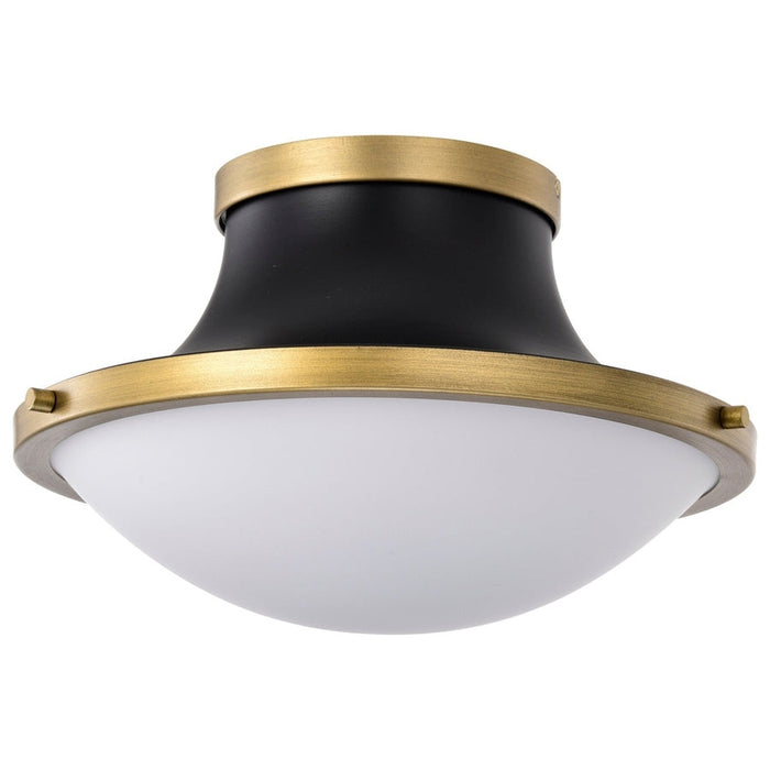 NUVO LAFAYETTE 1 LIGHT 14" FLUSH