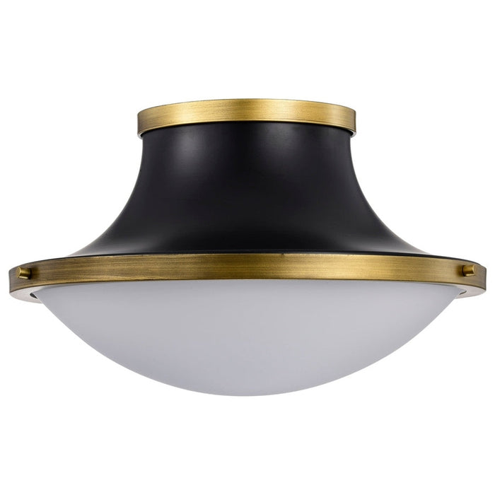 NUVO LAFAYETTE 3 LIGHT 18" FLUSH