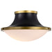 NUVO LAFAYETTE 3 LIGHT 18" FLUSH