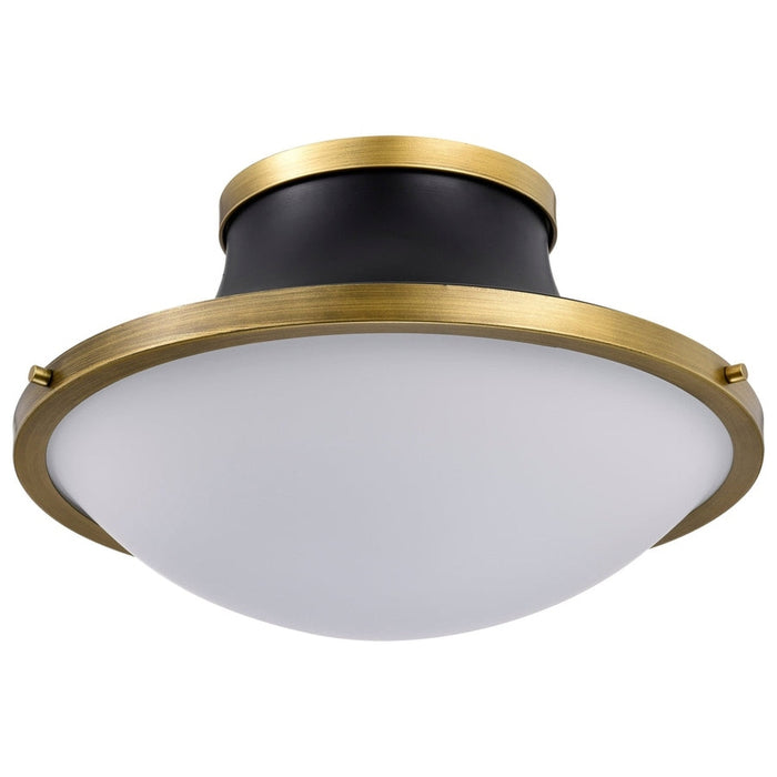 NUVO LAFAYETTE 3 LIGHT 18" FLUSH