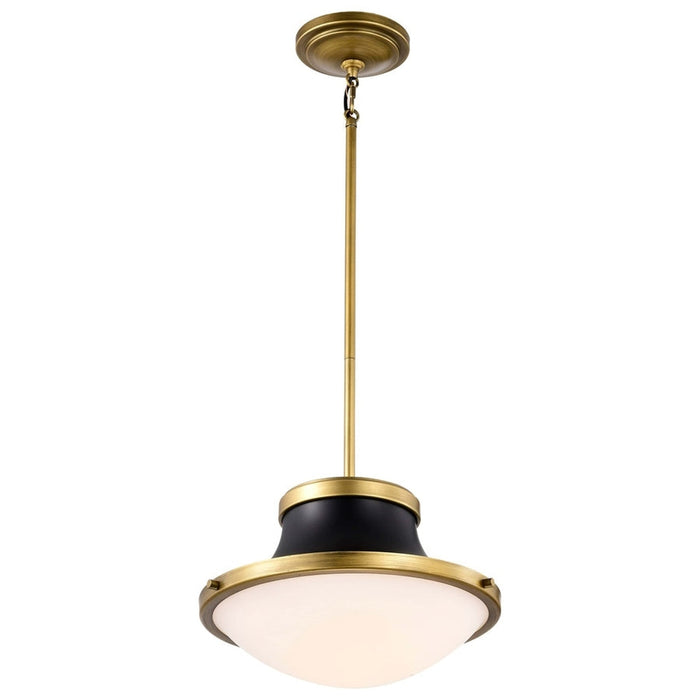 NUVO LAFAYETTE 1 LIGHT 14" PENDANT