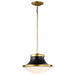 NUVO LAFAYETTE 1 LIGHT 14" PENDANT