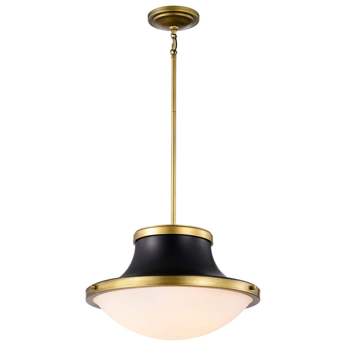 NUVO LAFAYETTE 1 LIGHT 18" PENDANT