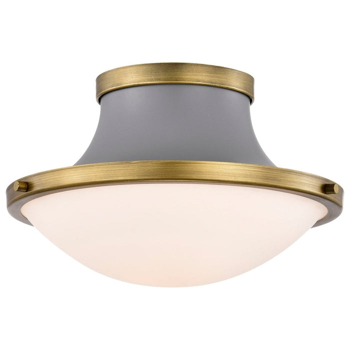 NUVO LAFAYETTE 1 LIGHT 14" FLUSH