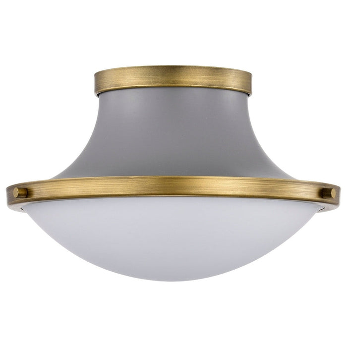 NUVO LAFAYETTE 1 LIGHT 14" FLUSH