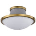 NUVO LAFAYETTE 1 LIGHT 14" FLUSH