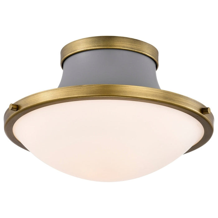 NUVO LAFAYETTE 1 LIGHT 14" FLUSH