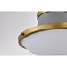 NUVO LAFAYETTE 1 LIGHT 14" FLUSH