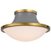 NUVO LAFAYETTE 3 LIGHT 18" FLUSH