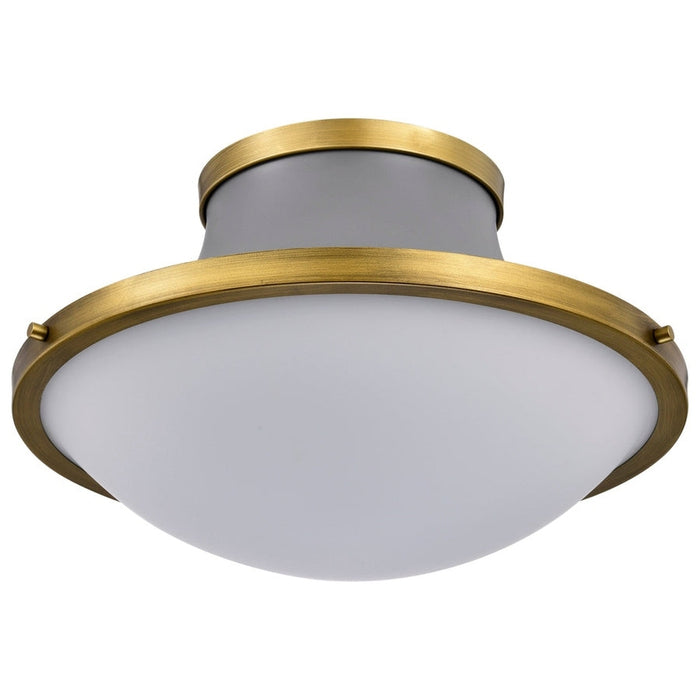 NUVO LAFAYETTE 3 LIGHT 18" FLUSH