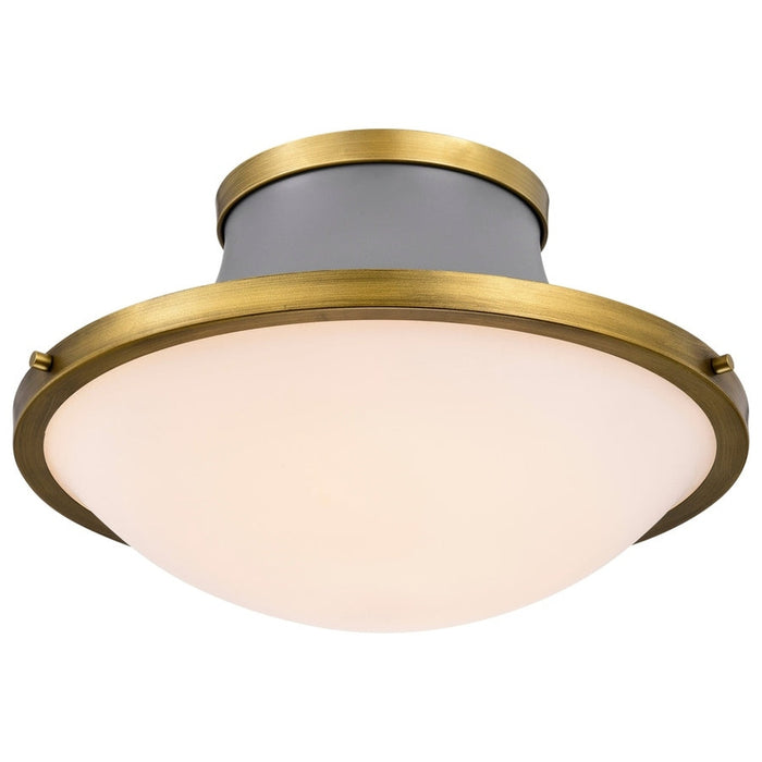 NUVO LAFAYETTE 3 LIGHT 18" FLUSH