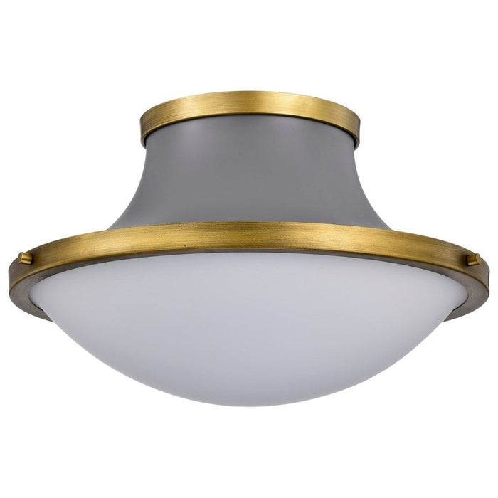 NUVO LAFAYETTE 3 LIGHT 18" FLUSH