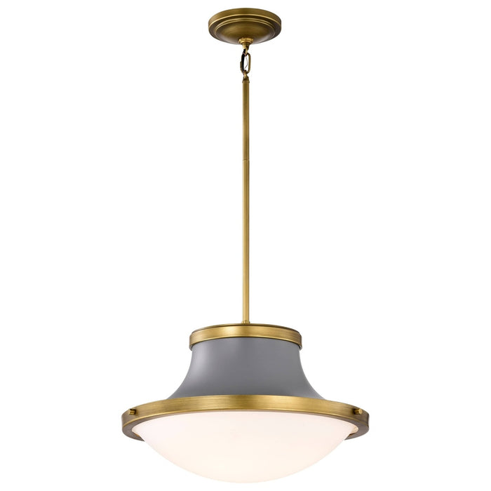 NUVO LAFAYETTE 1 LIGHT 18" PENDANT