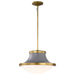 NUVO LAFAYETTE 1 LIGHT 18" PENDANT