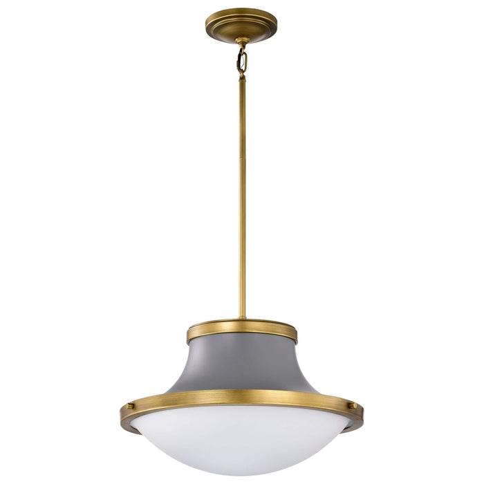 NUVO LAFAYETTE 1 LIGHT 18" PENDANT