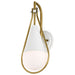 NUVO ADMIRAL 1 LIGHT WALL SCONCE