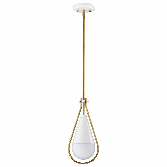 NUVO ADMIRAL 1 LIGHT 6" PENDANT