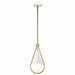 NUVO ADMIRAL 1 LIGHT 6" PENDANT